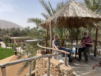 Auf den D&auml;chern des Riad