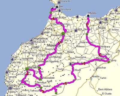 M&ouml;gliche Rundtour